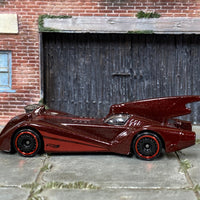 Loose Hot Wheels - Batmobile - Burgundy