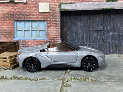 Loose Hot Wheels - BMW i8 Roadster - Gray