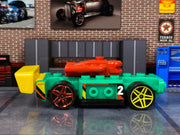 Loose Hot Wheels - Bricking Speed - Green, Red and Yellow