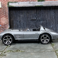 Loose Hot Wheels - Chevy Corvette Grand Sport Roadster - Silver