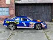 Loose Hot Wheels - Chevy Lumina Stock Car - Blue Hot Wheels 1 (1991)