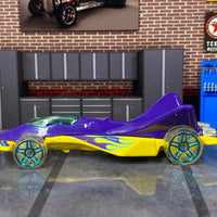 Loose Hot Wheels - Cloud Cutter - Purple and Yellow