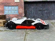 Loose Hot Wheels - Cyber Speeder - White, Black and Red