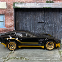 Loose Hot Wheels - El Segundo Coupe - Black and Gold