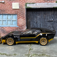 Loose Hot Wheels - El Segundo Coupe - Black and Gold