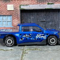 Loose Hot Wheels - Ford F-150 Lightning - Blue Ford Livery