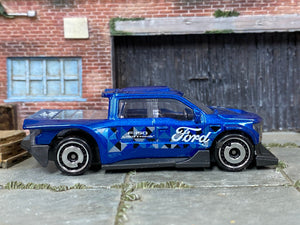 Loose Hot Wheels - Ford F-150 Lightning - Blue Ford Livery