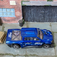 Loose Hot Wheels - Ford F-150 Lightning - Blue Ford Livery