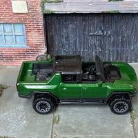 Loose Hot Wheels - GMC Hummer EV - Green