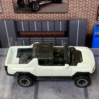 Loose Hot Wheels - GMC Hummer EV - White