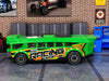 Loose Hot Wheels - Hot Wheels High Bus - Green Racing Acadamy