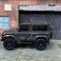 Loose Hot Wheels - Land Rover Defender 90 - Gray