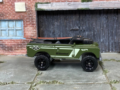 Loose Hot Wheels - Land Rover Series II - Green