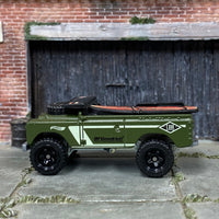 Loose Hot Wheels - Land Rover Series II - Green