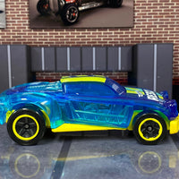 Loose Hot Wheels - Lightning Bug - Blue and Yellow Rescue