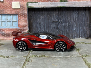 Loose Hot Wheels - Lotus Evija - Dark Red