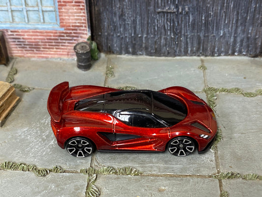 Loose Hot Wheels - Lotus Evija - Dark Red