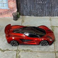 Loose Hot Wheels - Lotus Evija - Dark Red