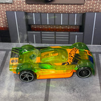 Loose Hot Wheels - Mach It Go - Green and Orange