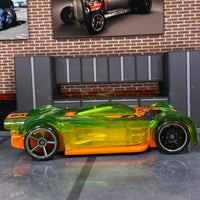 Loose Hot Wheels - Mach It Go - Green and Orange