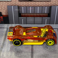 Loose Hot Wheels - Mach It Go - Red and Yellow