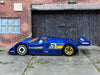 Loose Hot Wheels - Mazda 787B Race Car - Blue and Yellow Goodyear