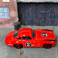 Loose Hot Wheels - Mercedes 300SL - Red