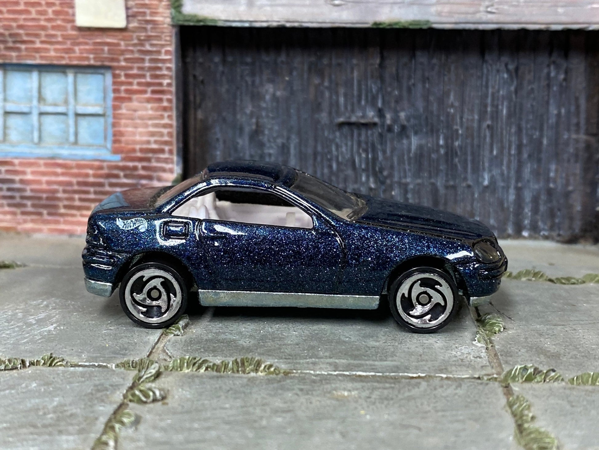 Loose Hot Wheels - Mercedes-Benz SLK - Blue