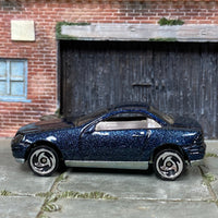 Loose Hot Wheels - Mercedes-Benz SLK - Blue