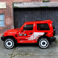 Loose Hot Wheels - Mitsubishi Pajero Evolution - Red