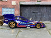 Loose Hot Wheels - Mustang Funny Car Dragster - Blue Slick Livery