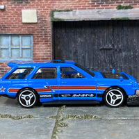 Loose Hot Wheels - Nissan Maxima Drift Car - Blue and Red