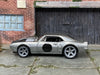Loose Hot Wheels Premium - 1967 Pontiac Firebird - ZAMAC Bare Metal - Premium Series Real Rider Rubber Tires
