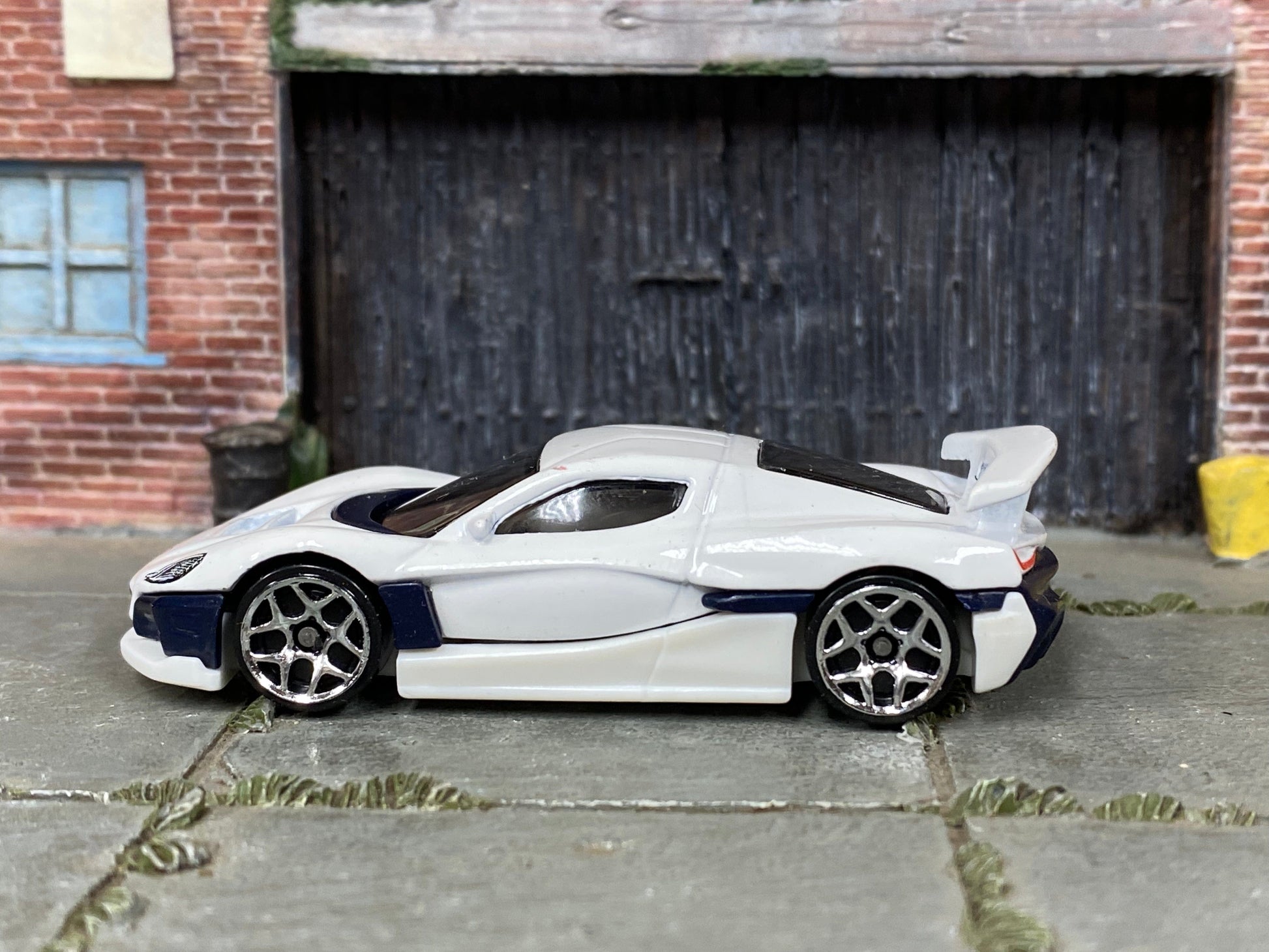 Loose Hot Wheels - Rimac Nevera - White