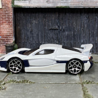 Loose Hot Wheels - Rimac Nevera - White