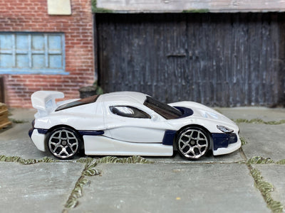 Loose Hot Wheels - Rimac Nevera - White