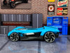 Loose Hot Wheels - Roadster Bite - Blue and Black