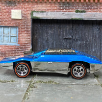 Loose Hot Wheels - Side Kick - Blue and Black Hot Wheels