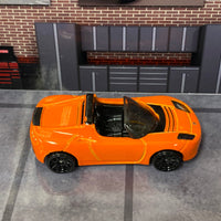 Loose Hot Wheels - Tesla Roadster - Orange
