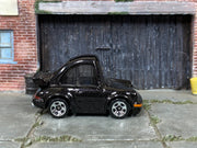 Loose Hot Wheels - Tooned Porsche 911 Turbo 3.6 - Black