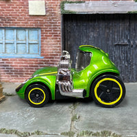 Loose Hot Wheels - Tooned Twin Mill - Green