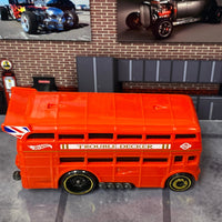 Loose Hot Wheels - Trouble Decker Drag Bus - Red