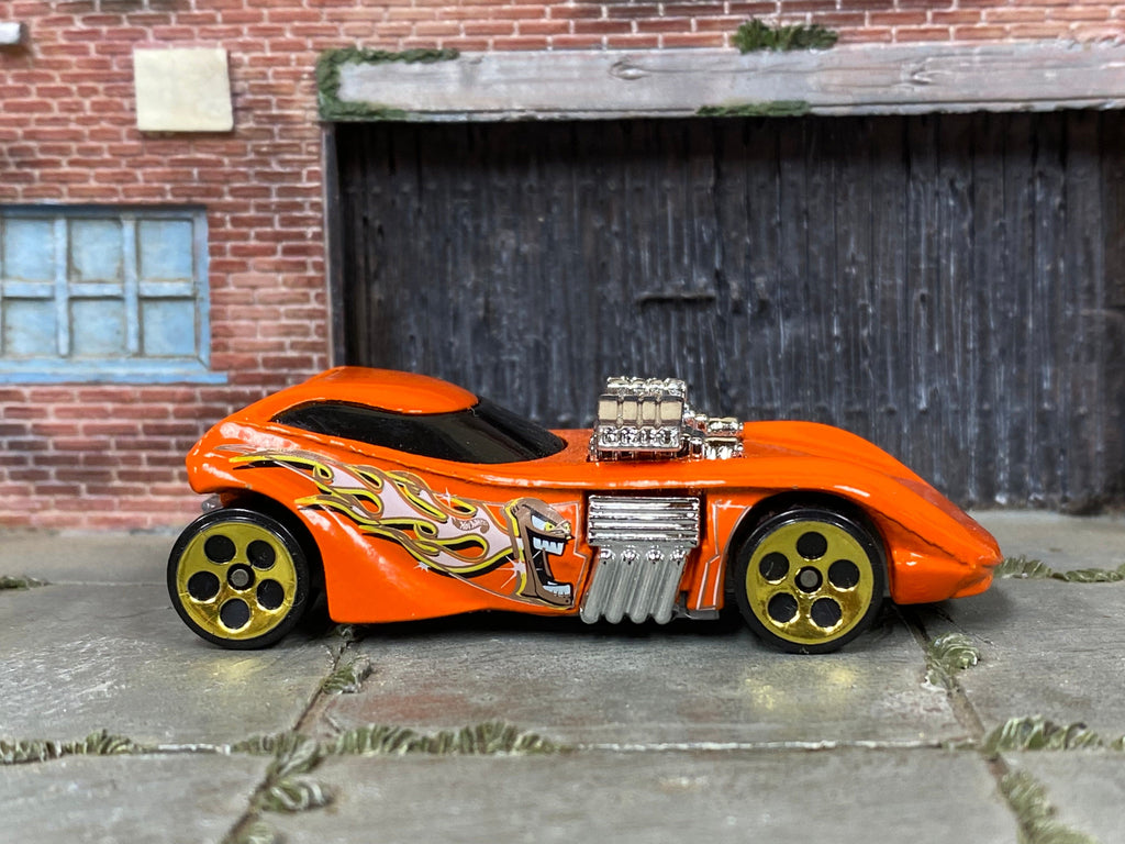 Loose Hot Wheels - Twin Mill II - Orange