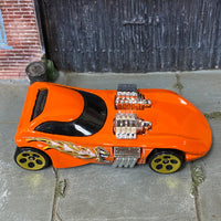 Loose Hot Wheels - Twin Mill II - Orange