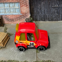 Loose Hot Wheels - VW Gulf Toon'd - Red 68