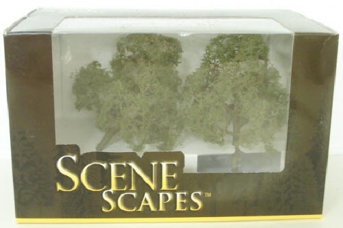 Bachmann 5.5" Elm Trees – 32208 — exact pack contents