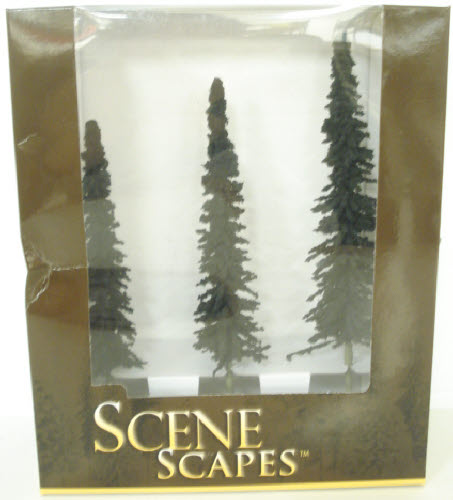 Bachmann 8" - 10" Conifer Trees – 32203 — exact pack contents