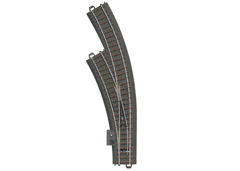 Märklin 24671 H0 C Track left curved turnout R1