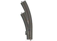 Märklin 24671 H0 C Track left curved turnout R1