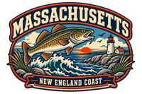 Massachusetts heritage badge embroidery artwork
